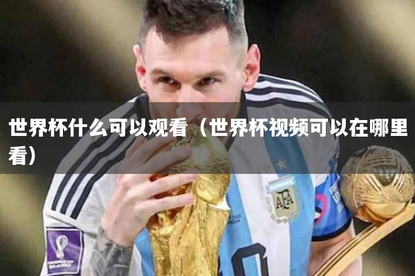 世界杯什么可以观看（世界杯视频可以在哪里看）