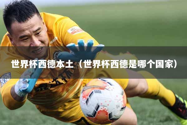 世界杯西德本土（世界杯西德是哪个国家）