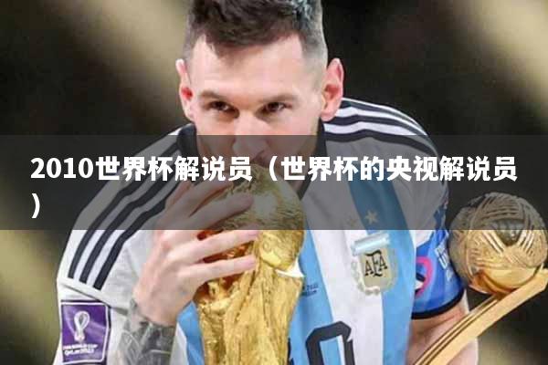 2010世界杯解说员（世界杯的央视解说员）