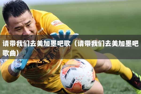 请带我们去美加墨吧歌（请带我们去美加墨吧歌曲）