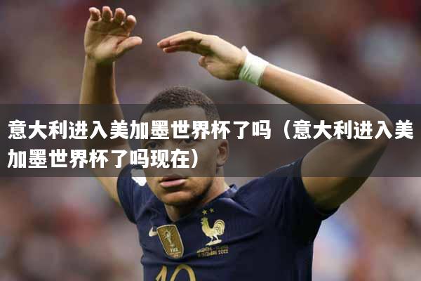 意大利进入美加墨世界杯了吗（意大利进入美加墨世界杯了吗现在）