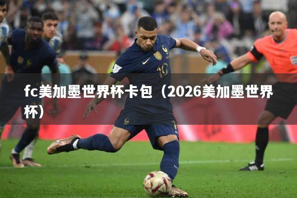 fc美加墨世界杯卡包（2026美加墨世界杯）
