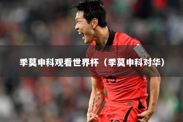 季莫申科观看世界杯（季莫申科对华）