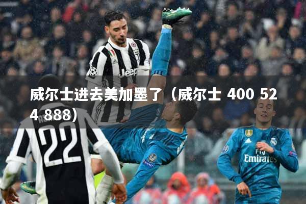 威尔士进去美加墨了（威尔士 400 524 888）