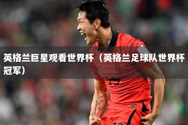 英格兰巨星观看世界杯（英格兰足球队世界杯冠军）