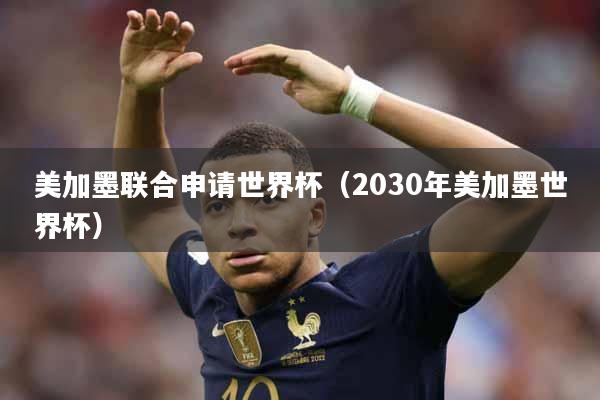 美加墨联合申请世界杯（2030年美加墨世界杯）