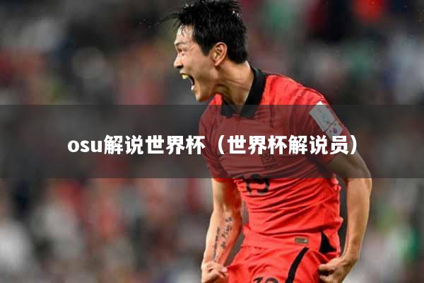 osu解说世界杯（世界杯解说员）