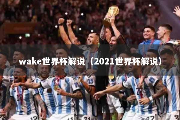 wake世界杯解说（2021世界杯解说）