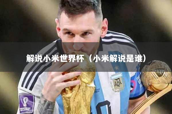 解说小米世界杯（小米解说是谁）