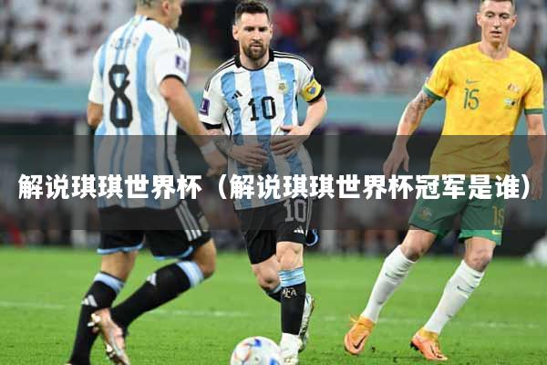 解说琪琪世界杯（解说琪琪世界杯冠军是谁）